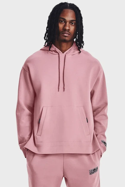 Рожеве худі UA Summit Knit Hoodie (унісекс) Under Armour XL 1377173-697 - изображение 2