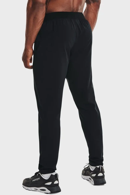 Чоловічі чорні спортивні штани STRETCH WOVEN UTILITY TAPERED PANT Under Armour M 1352028-001 - изображение 3