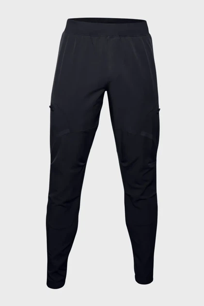 Чоловічі чорні спортивні штани UA FLEX WOVEN Under Armour M 1352026-001 - изображение 5