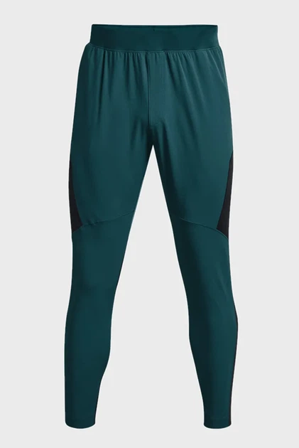 Чоловічі зелені спортивні штани UA Unstoppable Hybrid Pant Under Armour S 1373788-716 - изображение 5