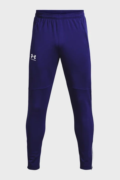 Чоловічі темно-сині спортивні штани UA PIQUE TRACK PANT Under Armour L 1366203-468 - зображення 5