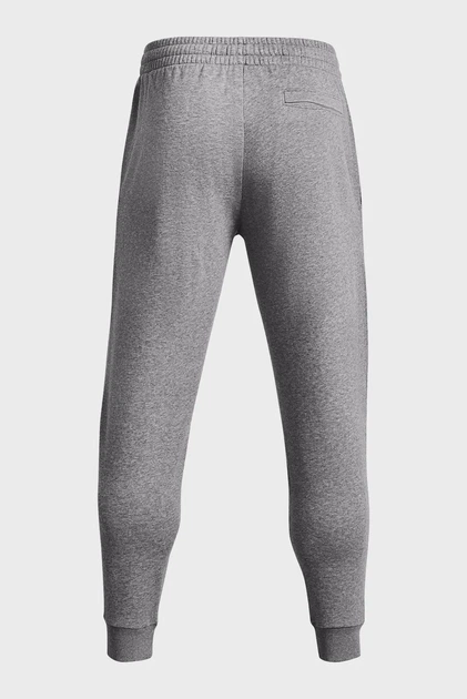 Чоловічі сірі спортивні штани UA Rival Fleece Joggers Under Armour XXL 1379774-025 - Фото 6 Чоловічі сірі спортивні штани UA Rival Fleece Joggers Under Armour XXL 1379774-025 - зображення 6
