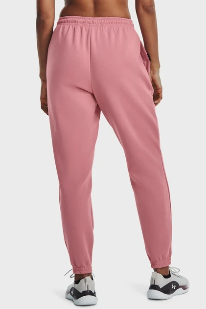 Рожеві спортивні штани UA Summit Knit Joggers (унісекс) Under Armour LG 1377175-697 - изображение 5