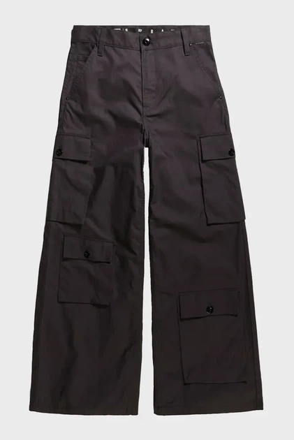 Жіночі чорні карго Mega Cargo G-Star RAW 28 D23575, D387 - зображення 5