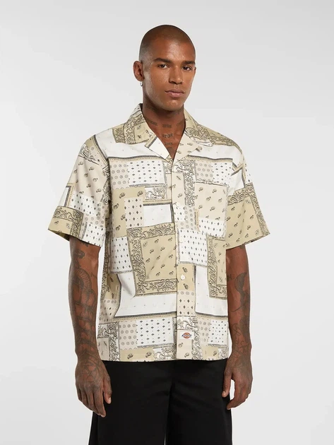 Koszula męska Dickies Glandorf DK0A889TC481 S Beżowa (800070354539) - obraz 4