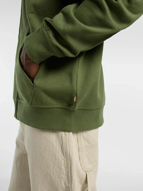 Bluza męska rozpinana streetwear z kapturem Dickies Bettsville Fz DK0A885IK721 L Zielona (800070354533) - obraz 5
