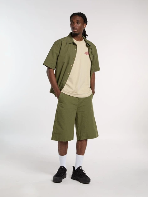 Футболка бавовняна довга чоловіча Dickies Millville Ss DK0A88JWL441 XL Бежева (800070354638) - зображення 5