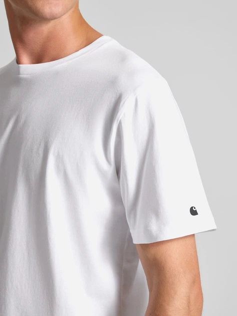 Koszulka bawełniana długa męska Carhartt 104264 WHT S Biała (800070358330) - obraz 3