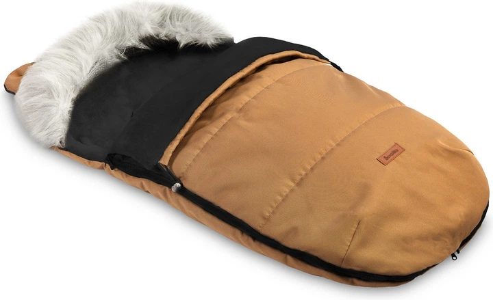 Śpiworek do wózka Sensillo Sierra 100 x 50 cm Camel (5902021524259) - obraz 3