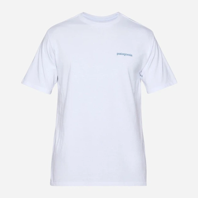 Koszulka bawełniana długa męska Patagonia M'S Flying Fish Responsibili 37598 XL Biała (800070352470) - obraz 6