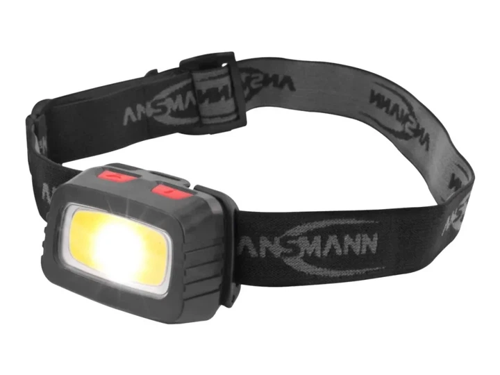 Latarka czołowa Ansmann HD200B 1600-0198 Czarna (4013674127542) - obraz 4