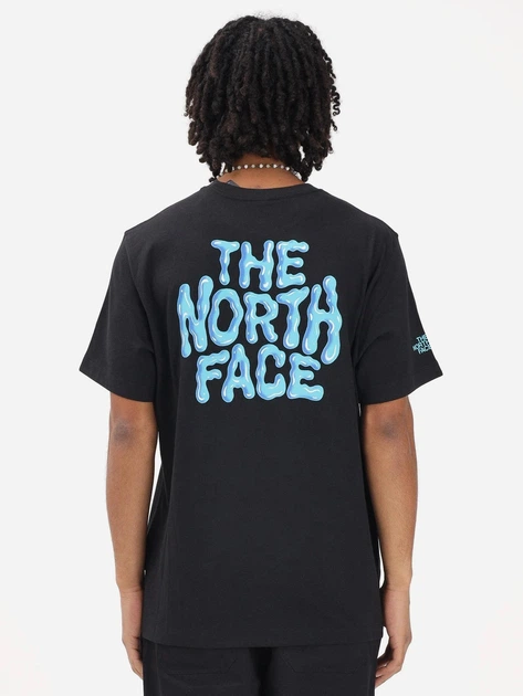 Koszulka bawełniana długa męska The North Face M Drip NF0A8GABJK31 S Czarna (800070354851) - obraz 2