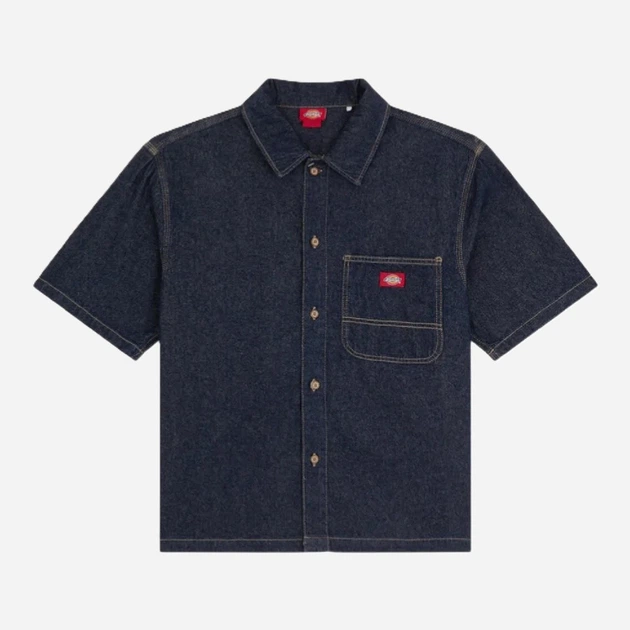 Koszula jeansowa męska Dickies DK0A88PHRIN1 XL Granatowa (800070354657) - obraz 5