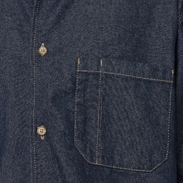 Koszula jeansowa męska Dickies DK0A88PHRIN1 M Granatowa (800070354655) - obraz 8