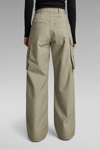 Жіночі оливкові карго High Waist Cargo G-Star RAW 25-32 D24401,A790 - Фото 2 Жіночі оливкові карго High Waist Cargo G-Star RAW 25-32 D24401,A790 - зображення 2