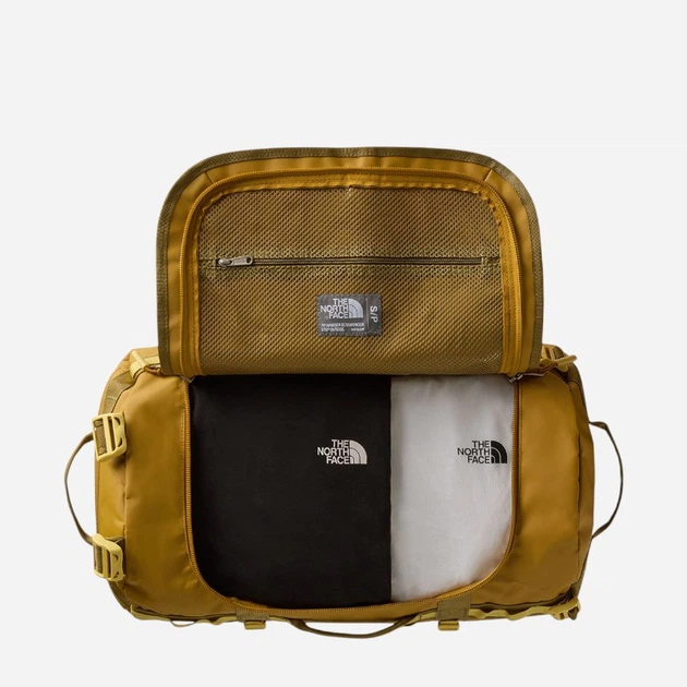 Torba podróżna 50 l The North Face Base Camp Duffel NF0A52STMUD1 Żółta (800070354814) - obraz 4