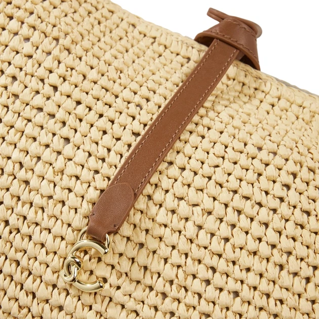 Torebka hobo damska Coccinelle C-Me E1UV1130101 675 Beżowa (800070354225) - obraz 6