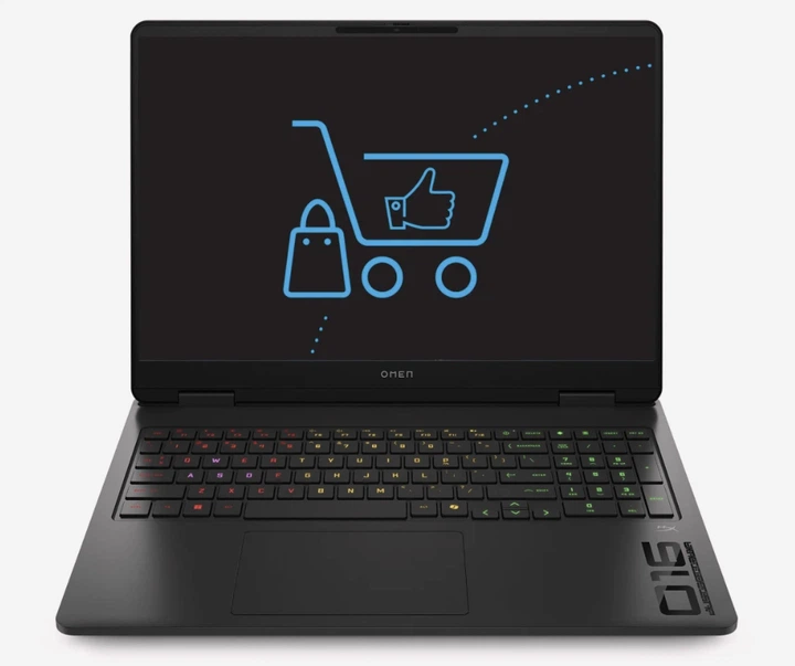 Ноутбук HP OMEN 16 / 16.1'', IPS,144 Hz / Intel core Ultra 7-255H / RAM 16 GB / SSD 1 TB / NVIDIA GeForce RTX 5060 - Фото 1 Ноутбук HP OMEN 16 / 16.1'', IPS,144 Hz / Intel core Ultra 7-255H / RAM 16 GB / SSD 1 TB / NVIDIA GeForce RTX 5060 - зображення 1