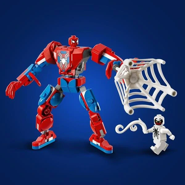 Конструктор LEGO Super Heroes Робот Людини-павука проти Анти-Венома 107 деталей (76308) - Фото 7 Конструктор LEGO Super Heroes Робот Людини-павука проти Анти-Венома 107 деталей (76308) - зображення 7