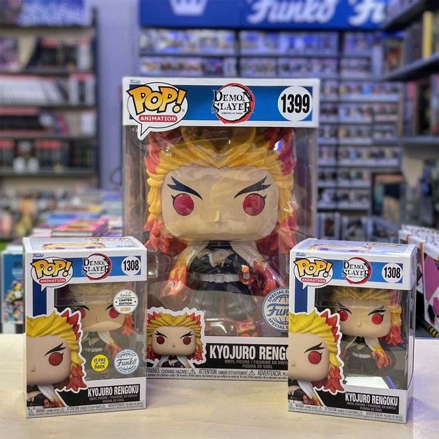 Ігрова фігурка FUNKO POP! cерії "Вбивця демонів" - РЕНГОКУ (26 cm) - изображение 2