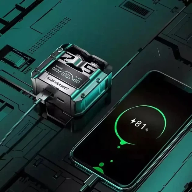 Беспроводные Bluetooth наушники 3 механические M25 армированные двойного режима игровые - Фото 6 Беспроводные Bluetooth наушники 3 механические M25 армированные двойного режима игровые - изображение 6