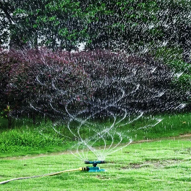 Розумна система поливання NEW автоматичний для газонів на 360 градусів Lawn Sprinkler - Фото 5 Розумна система поливання NEW автоматичний для газонів на 360 градусів Lawn Sprinkler - зображення 5