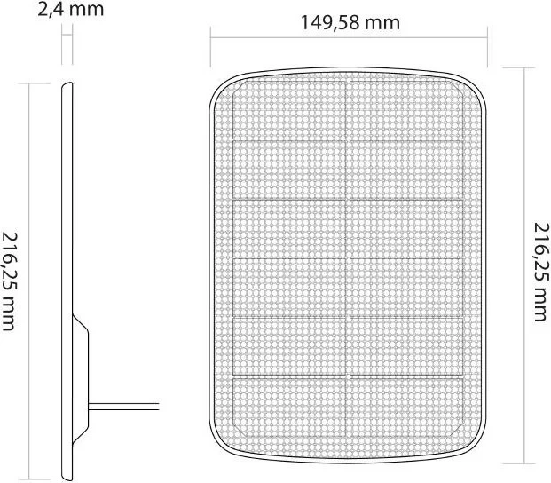 Panel słoneczny do kame Ezviz CS-CMT-SolarPanel-F (6941545617008) - obraz 4