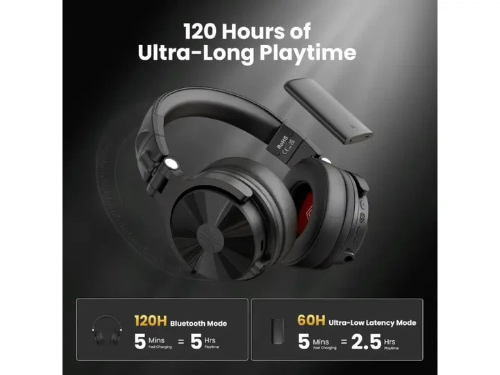 Навушники з мікрофоном OneOdio Studio Max 1 Black - зображення 5