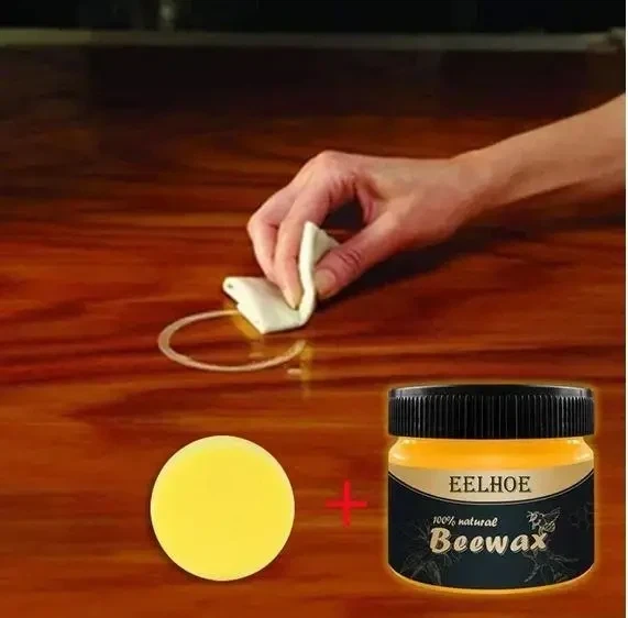 Поліроль для меблів Beewax 80 г/Воскова поліроль для меблів - Фото 3 Поліроль для меблів Beewax 80 г/Воскова поліроль для меблів - зображення 3