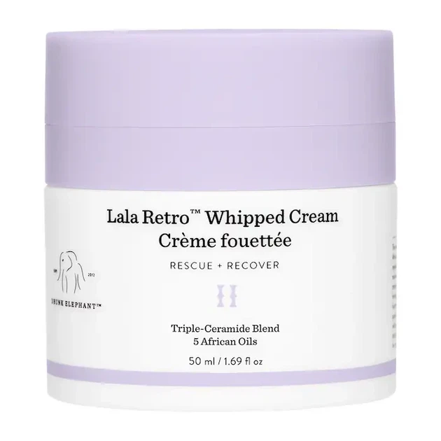 Крем для лица с керамидами Drunk Elephant Lala RetroTM Nourishing Whipped Refillable Moisturizer 50 мл - изображение 3