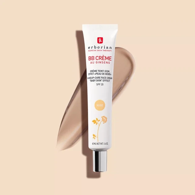 ВВ крем з тонуючим ефектом Erborian BB creme Nude 5-в-1 40 ml - Фото 1 ВВ крем з тонуючим ефектом Erborian BB creme Nude 5-в-1 40 ml - зображення 1
