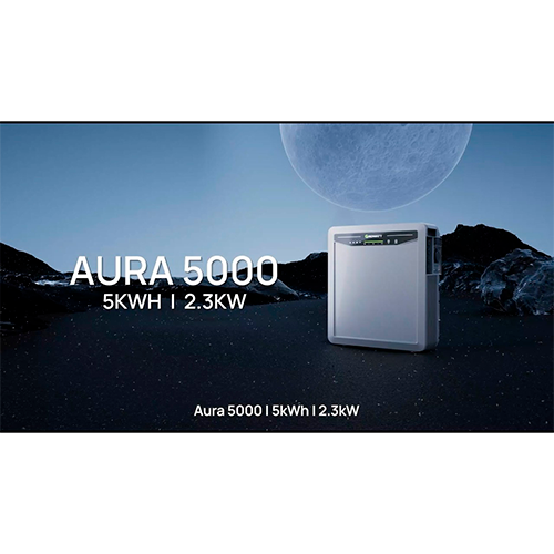 Система зберігання енергії Growatt AURA 5000 AC Coupled 5024Wh 2.5kW 10.9A IP66 Grey - Фото 5 Система зберігання енергії Growatt AURA 5000 AC Coupled 5024Wh 2.5kW 10.9A IP66 Grey - зображення 5
