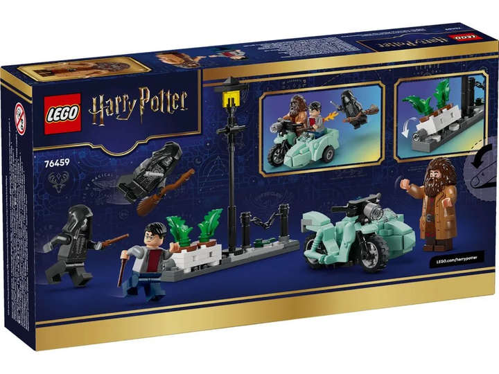 Конструктор LEGO Harry Potter Хэгрид и Гарри: Побег с Тисовой улицы 124 детали (76459) - Фото 2 Конструктор LEGO Harry Potter Хэгрид и Гарри: Побег с Тисовой улицы 124 детали (76459) - изображение 2