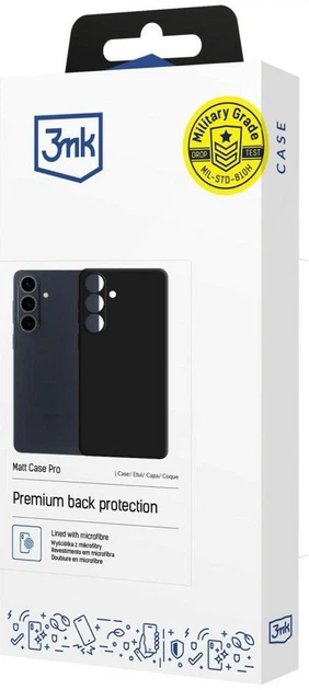 Чохол 3MK Matt Case Pro для Samsung Galaxy S26 Plus Black (5903108706056) - зображення 7