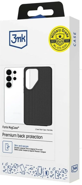 Чохол 3MK Fortis MagCase для Samsung Galaxy S26 Ultra Black (5903108754323) - зображення 4