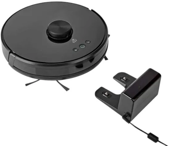 Робот-пилосос Nedis WIFIVCL001CBK Чорний - зображення 3