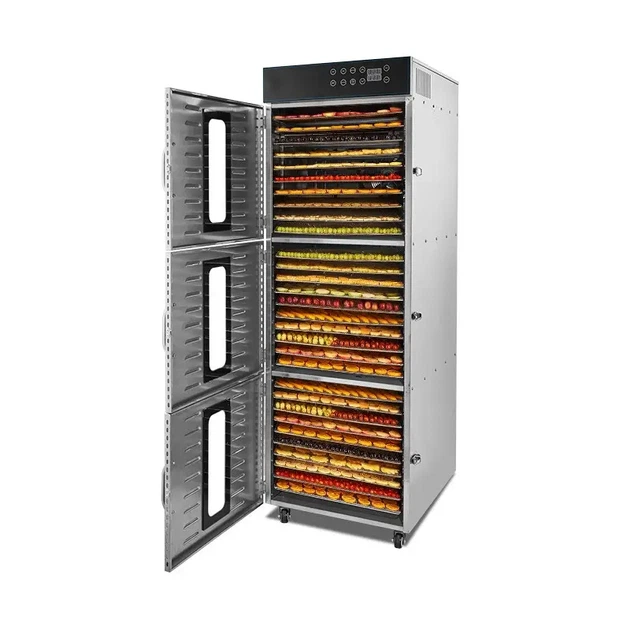 Дегидратор сушилки коммерческий Food Dehydrator LT-30 для овощей фруктов мяса грибов 30 лотков 2400Вт - Фото 3 Дегидратор сушилки коммерческий Food Dehydrator LT-30 для овощей фруктов мяса грибов 30 лотков 2400Вт - изображение 3