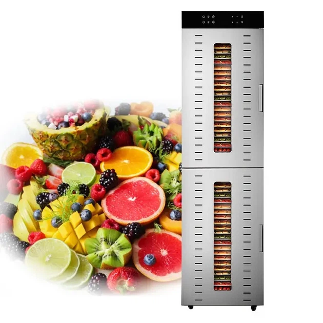 Дегидратор сушилка коммерческий Food Dehydrator SS-40H для овощей фруктов мяса грибов 40 лотков 4000Вт - изображение 6