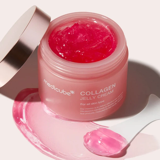 Увлажняющий крем гель-желе с коллагеном Medicube Collagen Jelly Cream, 110 мл - Фото 1 Увлажняющий крем гель-желе с коллагеном Medicube Collagen Jelly Cream, 110 мл - изображение 1