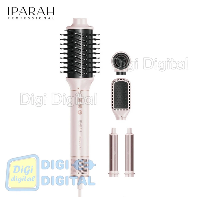 Фен-стайлер IPARAH 5 в 1 P-505P PINK 5 насадок 3 режима 3 режима