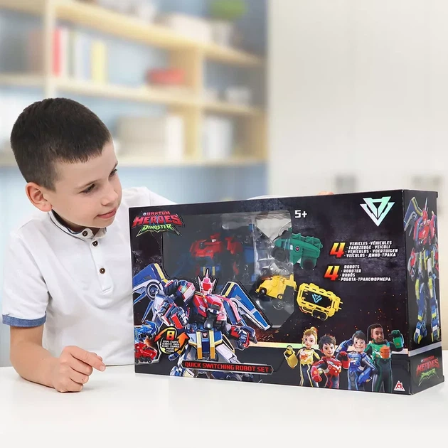 Ігровий набір Dinoster Швидка трансформація (EU580810A) - зображення 7