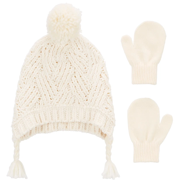 Комплект Carter`s 2в1 шапка, перчатки для девочки 72-86 см (1R627010_12-24М) - Фото 1 Комплект Carter`s 2в1 шапка, перчатки для девочки 72-86 см (1R627010_12-24М) - изображение 1