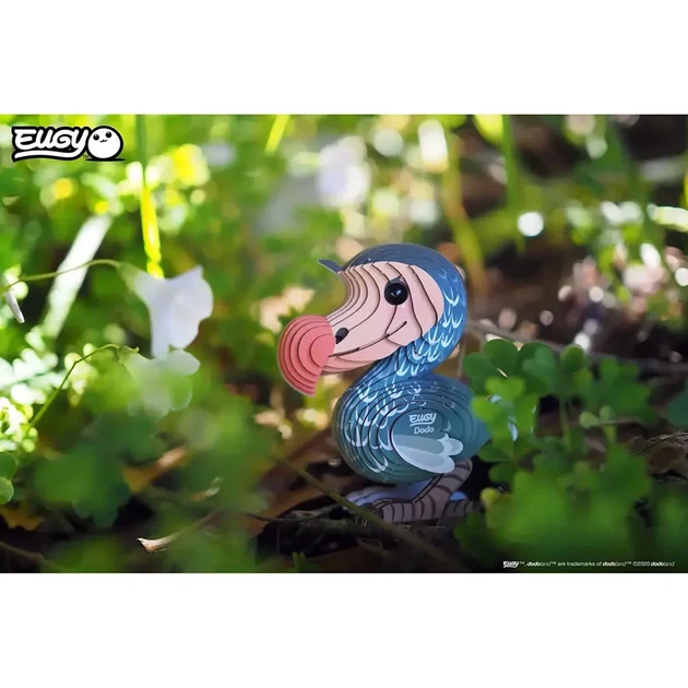 Сборная 3D модель Eugy Зоопарк Додо (XEG-100) - Фото 8 Сборная 3D модель Eugy Зоопарк Додо (XEG-100) - изображение 8