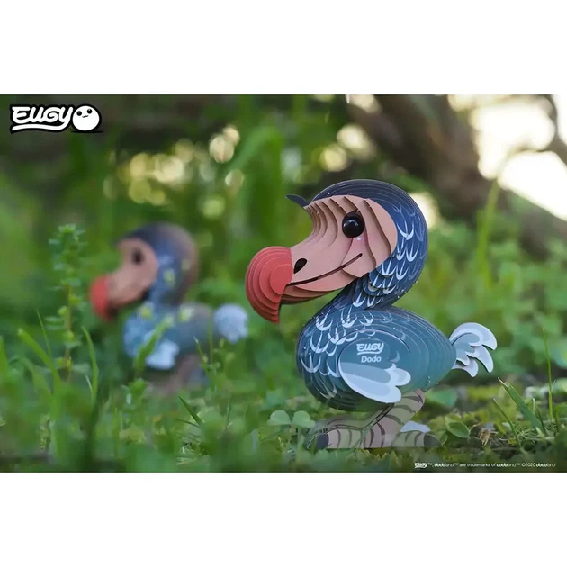 Сборная 3D модель Eugy Зоопарк Додо (XEG-100) - Фото 9 Сборная 3D модель Eugy Зоопарк Додо (XEG-100) - изображение 9