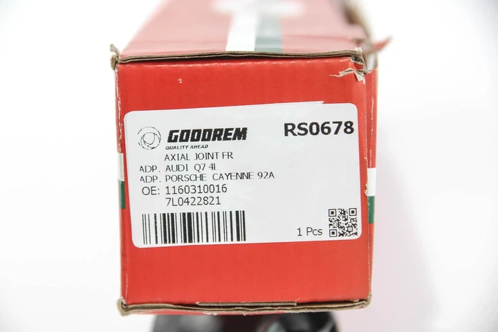 Тяга рульова VW Touareg/Audi Q7 06- GOODREM RS0678 Volkswagen Touareg, Amarok; Audi Q7; Porsche Cayenne 1160310016, 7L0422821, 7L0422804C - изображение 4