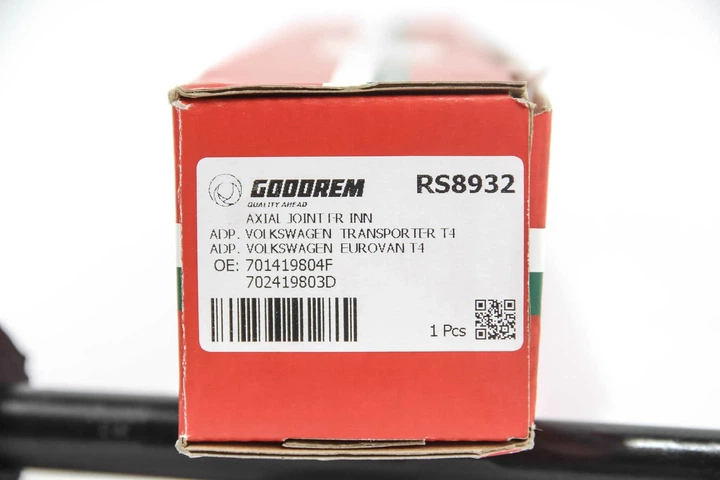 Тяга рульова VW T4 96-03 GOODREM RS8932 Volkswagen Transporter 701419804F, 702419803D, 701419810B - изображение 4