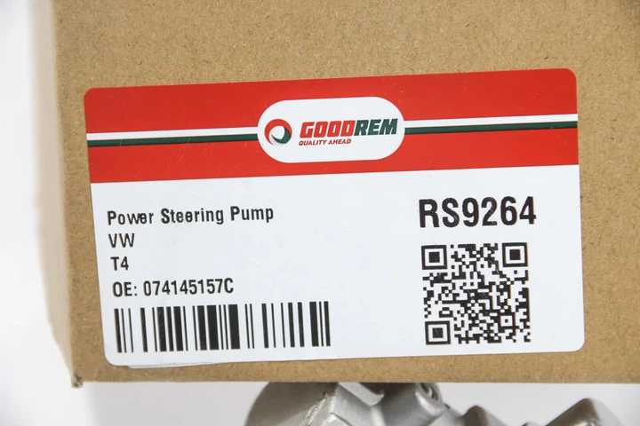 Насос гідропідсилювача T4 2.4D/2.5TDI 96-03 GOODREM RS9264 Volkswagen Transporter 074145157C, 7D0422155B, 701422155F - Фото 4 Насос гідропідсилювача T4 2.4D/2.5TDI 96-03 GOODREM RS9264 Volkswagen Transporter 074145157C, 7D0422155B, 701422155F - зображення 4