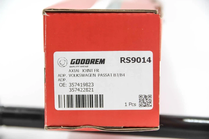 Тяга рульова VW Passat 88-97 (+ГУ) (TRW) GOODREM RS9014 Volkswagen Passat 357419823, 357422821 - изображение 4