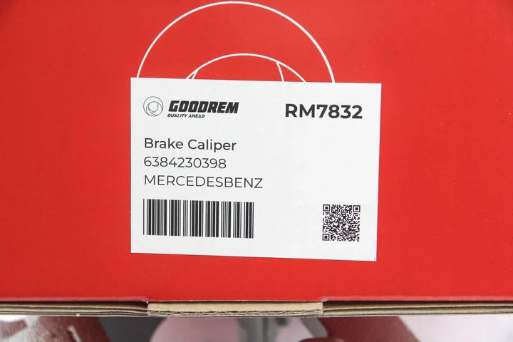 Супорт гальмівний задн. W638/W638 95-03 Л. GOODREM RM7832 Mercedes V-Class, Vito - изображение 4