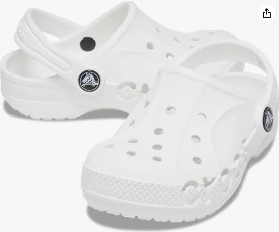 Женские кроксы Crocs Baya Clog White Белый 38-39 (M6/W8) 24-25 см - изображение 4